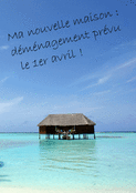 Ma maison au paradis pour le 1er avril